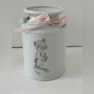 Enesco Precious Moments Ceramic “May” mini vase